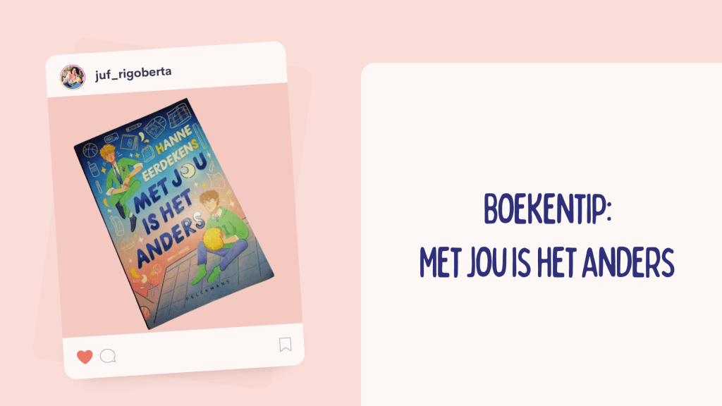 Boekentip: Met jou is het&nbsp;anders
