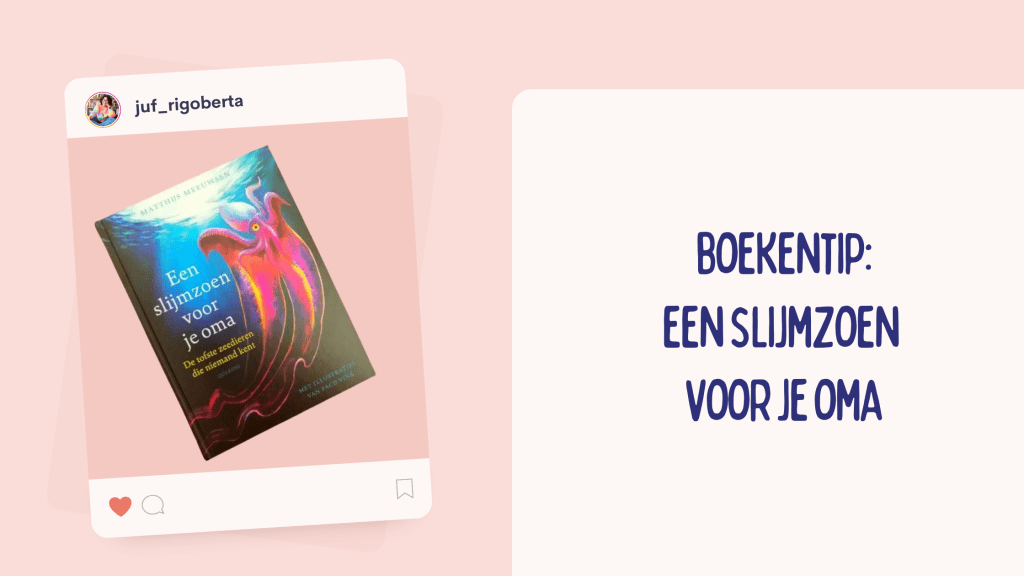 Boekentip: Een slijmzoen voor je&nbsp;oma